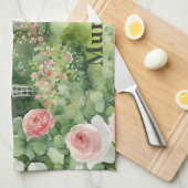 Ierland Country House Ierse achternaam Custom Theedoek (Quarter Fold)