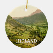 Ierland County Antrim  scène Keramisch Ornament (Voorkant)