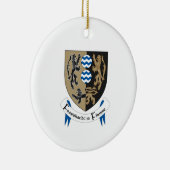 Ierland County Cavan KerstOrnament Keramisch Ornament (Rechts)