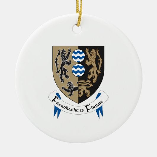 Ierland County Cavan KerstOrnament Keramisch Ornament (Voorkant)