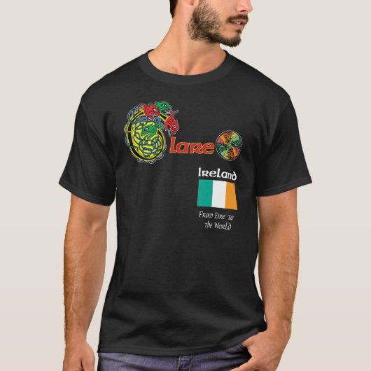 Ierland County Clare Dark T Shirt (Voorkant)