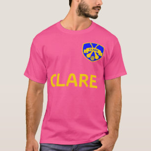 Ierland County Clare Voetbal En Hurling T-shirt