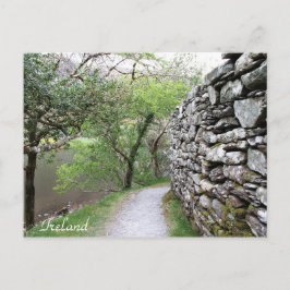 Ierland, County Cork, Stone Wall, fotografie, Briefkaart