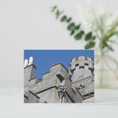 Ierland, County Kilkenny, middeleeuws kasteel. Briefkaart (Staand voorkant)