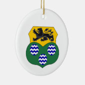 Ierland County Leitrim Kerstversier Keramisch Ornament (Rechts)