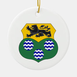 Ierland County Leitrim Kerstversier Keramisch Ornament