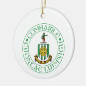 Ierland County Limerick kerstsierent Keramisch Ornament (Links)