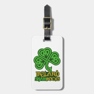 Ierland custom bagagelabel