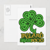 Ierland custom briefkaart (Voorkant / Achterkant)