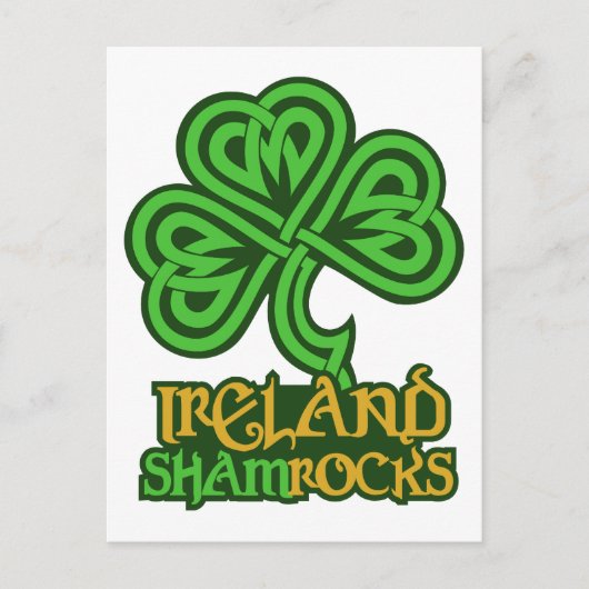 Ierland custom briefkaart (Voorkant)