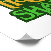 Ierland custom poster (Hoek)