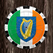 Ierland dartboard en Irish Flag darts / game board Dartbord