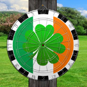 Ierland dartboard, Shamrock & Irish Flag game Dartbord