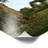 Ierland, de drumoland Castle-ingang. Foto Afdruk (Hoek)