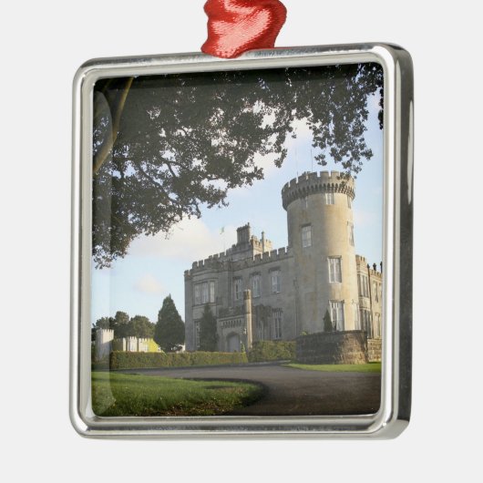 Ierland, de drumoland Castle-ingang. Metalen Ornament (Links)