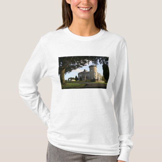 Ierland, de drumoland Castle-ingang. T-shirt (Voorkant)