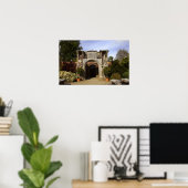 Ierland, de ommuurde tuin van Dromoland Castle Poster (Thuiskantoor)