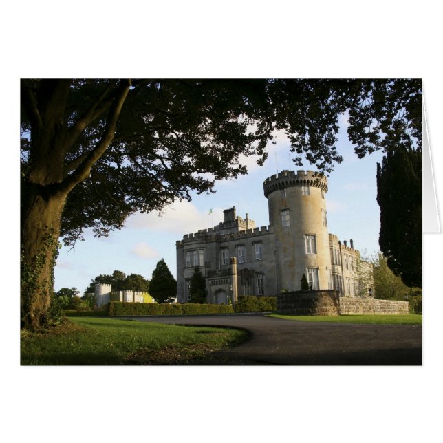 Ierland, de zij-ingang van Dromoland Castle. (Voorkant Horizontaal)