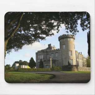 Ierland, de zij-ingang van Dromoland Castle. Muismat