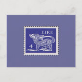 Ierland Decimal Postage stamp 1971 Briefkaart (Voorkant)