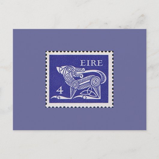 Ierland Decimal Postage stamp 1971 Briefkaart (Voorkant)