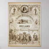 Ierland, door 'Mac Evoy's Original Hibernicon' Poster (Voorkant)
