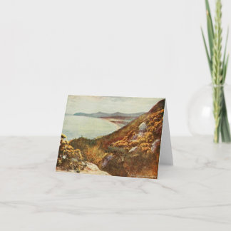 Ierland Dublin Bay vanaf Victoria Hill Kaart