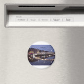 Ierland Dublin Bridge nacht (St.K) Magneet (Insitu (Vaatwasser))