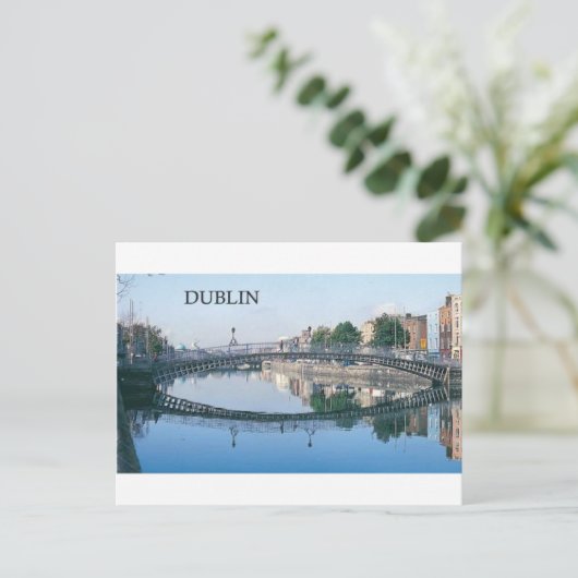 Ierland Dublin (St.K.) Briefkaart (Staand voorkant)