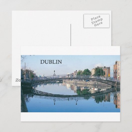 Ierland Dublin (St.K.) Briefkaart (Voorkant / Achterkant)