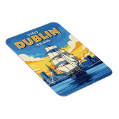 Ierland Dublin Tall Ship Magneet (Rechterzijde)