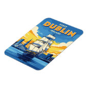 Ierland Dublin Tall Ship Magneet (Linkerzijde)