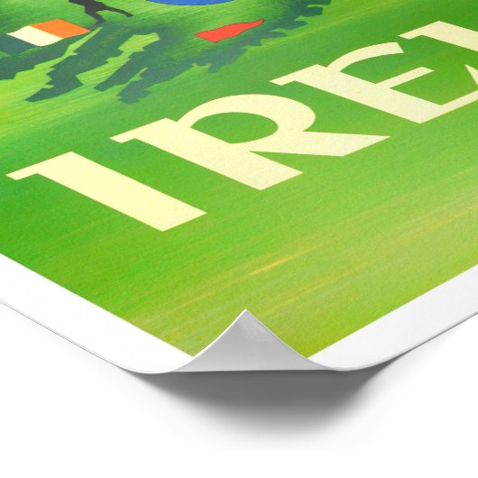 Ierland eerste reisbureau poster (Hoek)