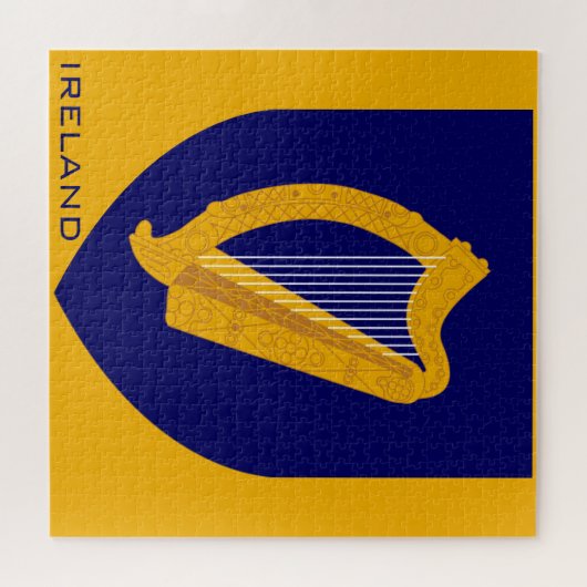 ierland embleem legpuzzel (Horizontaal)