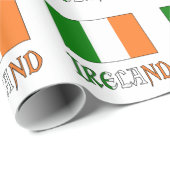 Ierland en de Ierse vlag Cadeaupapier (Rol Hoek)