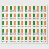 Ierland en Ierse vlag Cadeaupapier (Vlak)