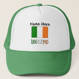 Ierland en Ierse Vlag Gepersonaliseerd Trucker Pet