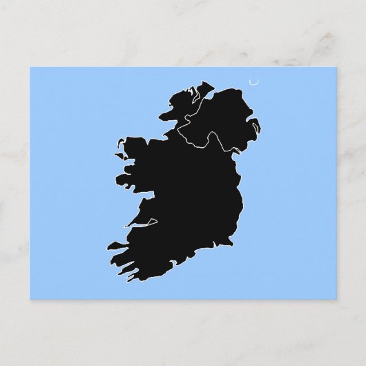 IERLAND EN NOORD-IERLAND BRIEFKAART (Voorkant)