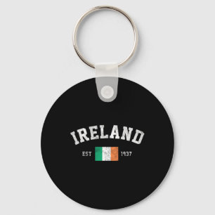 Ierland Est. 1937 Ierse Vlag Onafhankelijkheidsdag Sleutelhanger