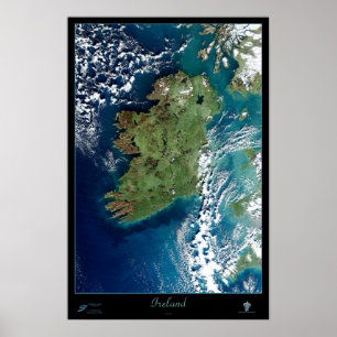 Ierland, Europese satellietposter Poster