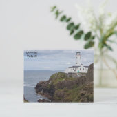 Ierland, Fanad Lighthouse, Donegal, Ierland. Briefkaart (Staand voorkant)