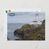 Ierland, Fanad Lighthouse, Donegal, Ierland. Briefkaart (Voorkant / Achterkant)