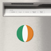 Ierland Fisheye Vlag Magneet (Insitu (Vaatwasser))