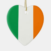 Ierland Flag Heart Ornament (Rechts)