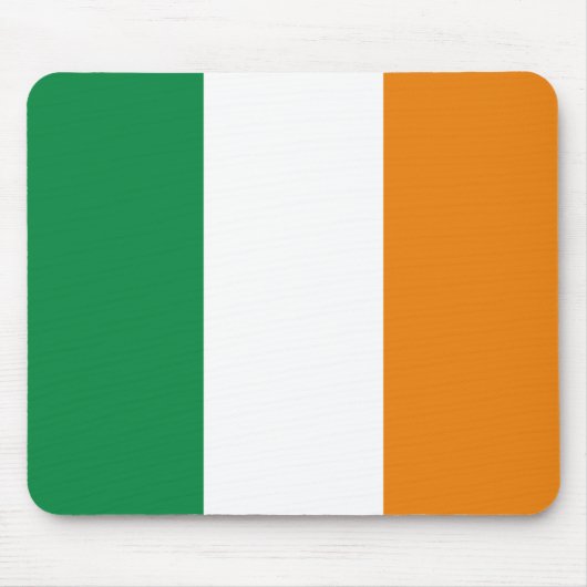 Ierland Flag Mousepad Muismat (Voorkant)