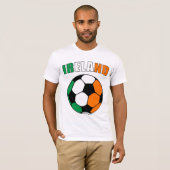 Ierland Footy (Light) T-shirt (Voorkant volledig)
