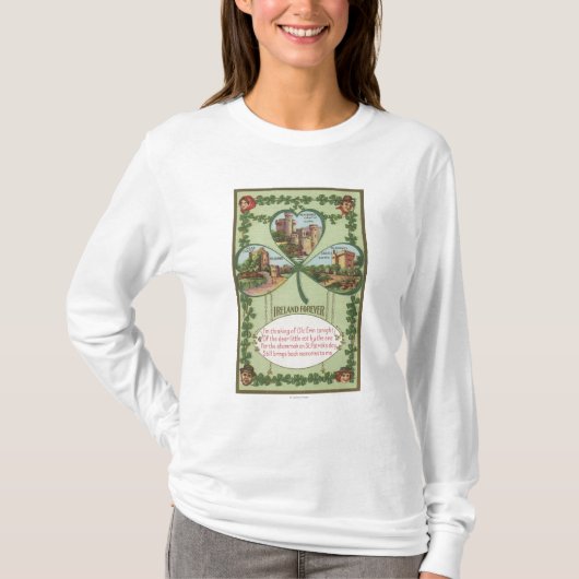 Ierland Forever - Cork en Killarney Castles T-shirt (Voorkant)