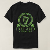 Ierland Forever Eire Go Deo T-shirt (Design voorkant)