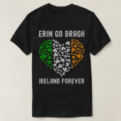 Ierland Forever Erin Go Bragh St Patricks Dag 1 T-shirt (Design voorkant)