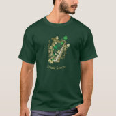 Ierland Forever Irish Harp T-shirt (Voorkant)